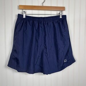 Starter Mens Navy Blue Athletic Dri-Star Running Shorts Stretch Size Large 36/38